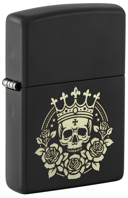Zippo 47529 vžigalnik Skull With Crown