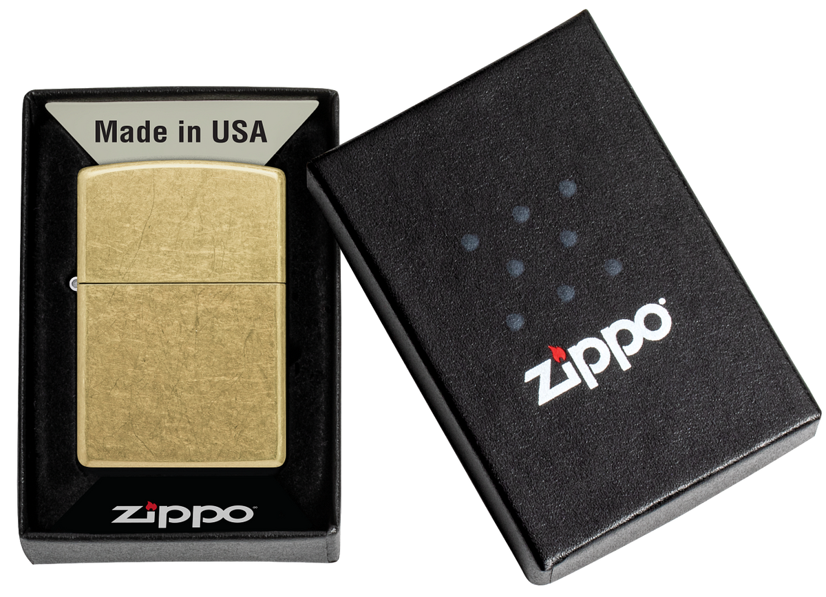 Zippo 48267 vžigalnik Classic Street Brass