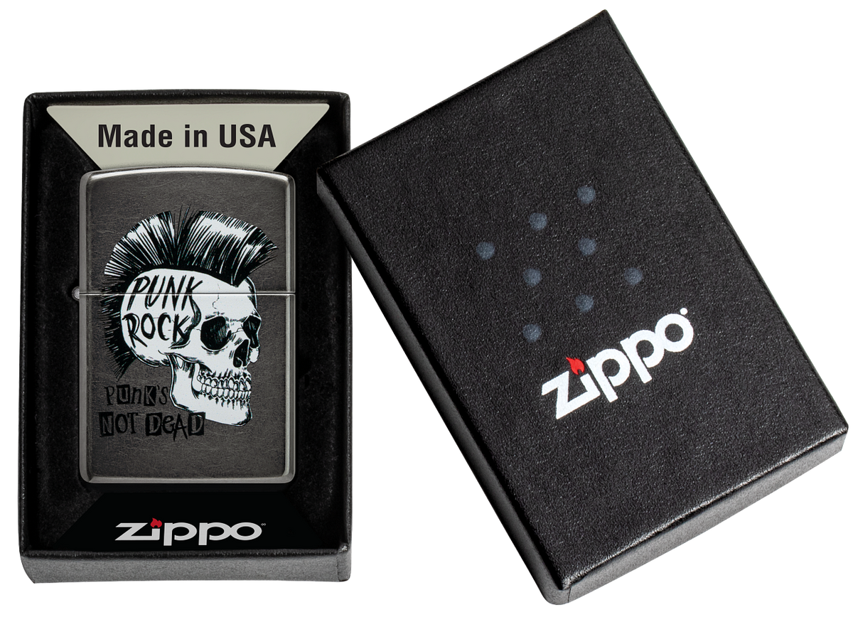 Zippo vžigalnik 60.006.559 Punk Rock Skull