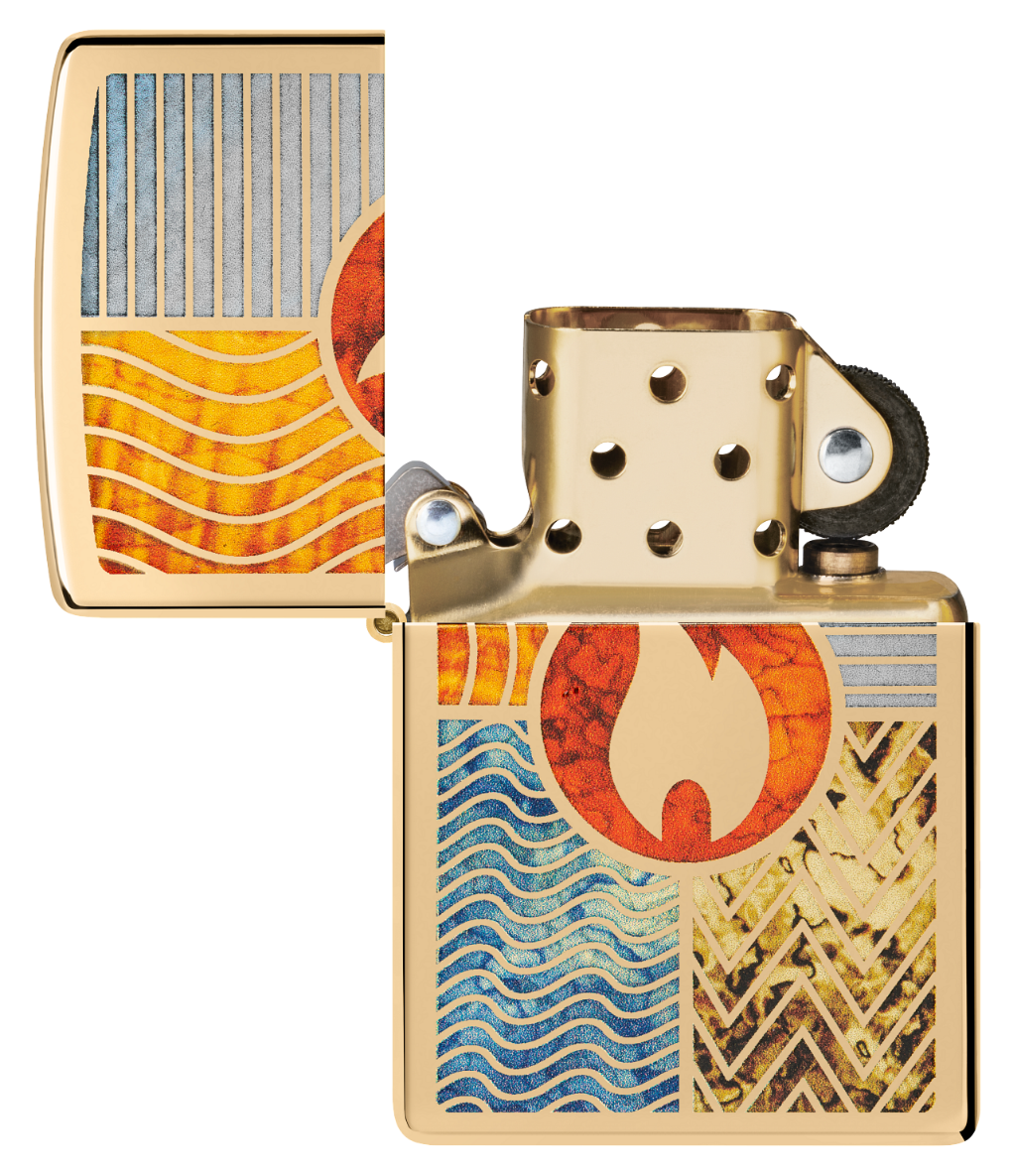 Zippo vžigalnik 48729 Elements of Earth