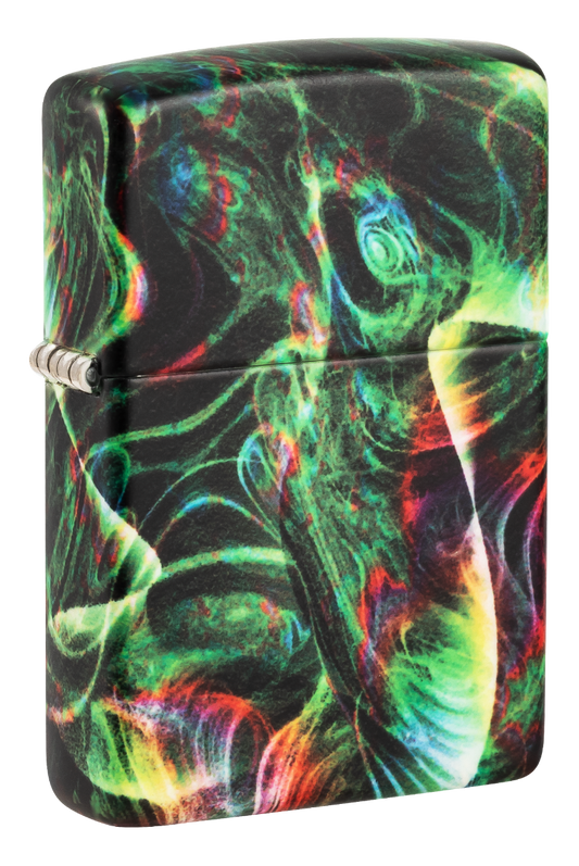 Zippo vžigalnik 48774 Psychedelic Swirl Glow in the Dark