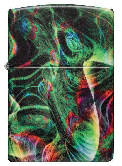 Zippo vžigalnik 48774 Psychedelic Swirl Glow in the Dark