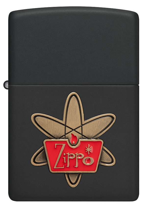 Zippo 48920 vžigalnik Zippo Atom, Black Matte