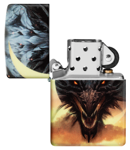 Zippo vžigalnik 48934 Dragon Glow in the Dark
