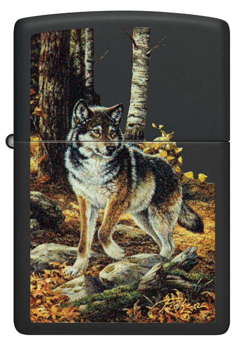 Zippo vžigalnik 48970 Wolf in Nature