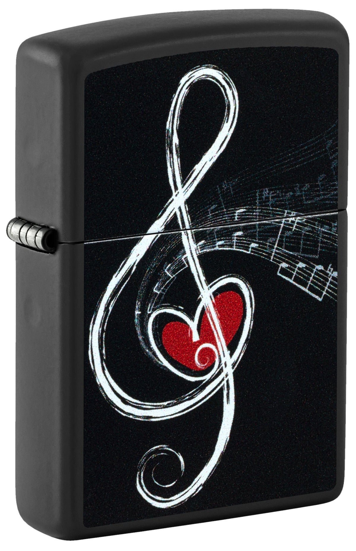 Zippo 46840 vžigalnik Music Clef & Heart