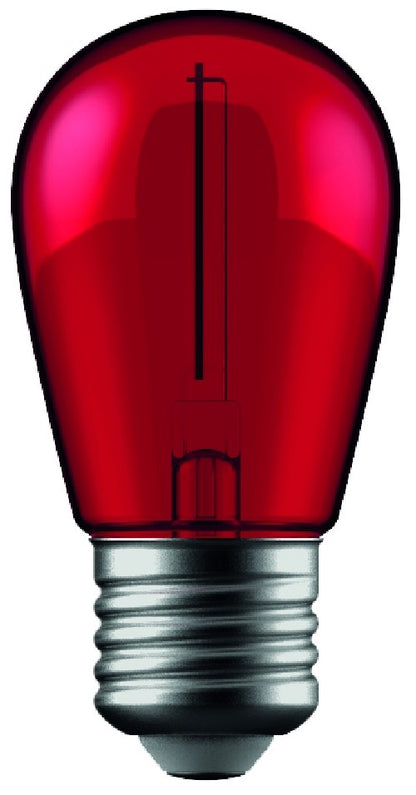 Avide 50440 Žarnica filament Decor rdeča LED 1W E27 S44 50 lm