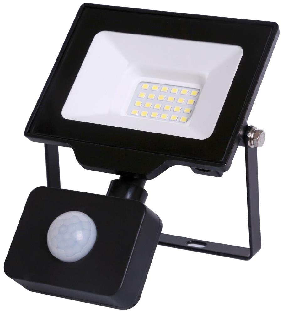 Reflektor Slim LED SMD 20W 6400K PIR ABLRFLCW-20W-PIR