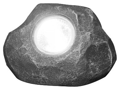 Entac 983288 Umetni kamen svetilka solarna LED IP44