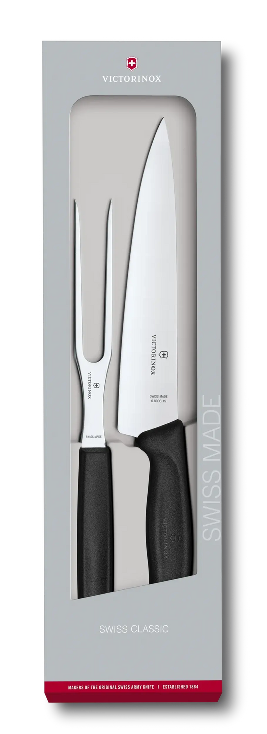 Victorinox 6.7133.2G Set 2v1 - vilice in kuhinjski nož