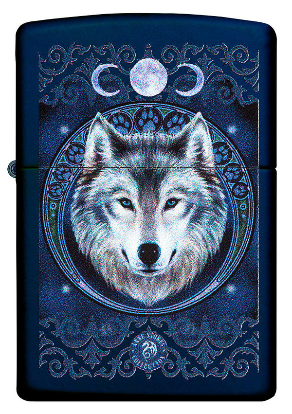 Zippo 60.003.924 Wolf & Moon by Anne Stokes