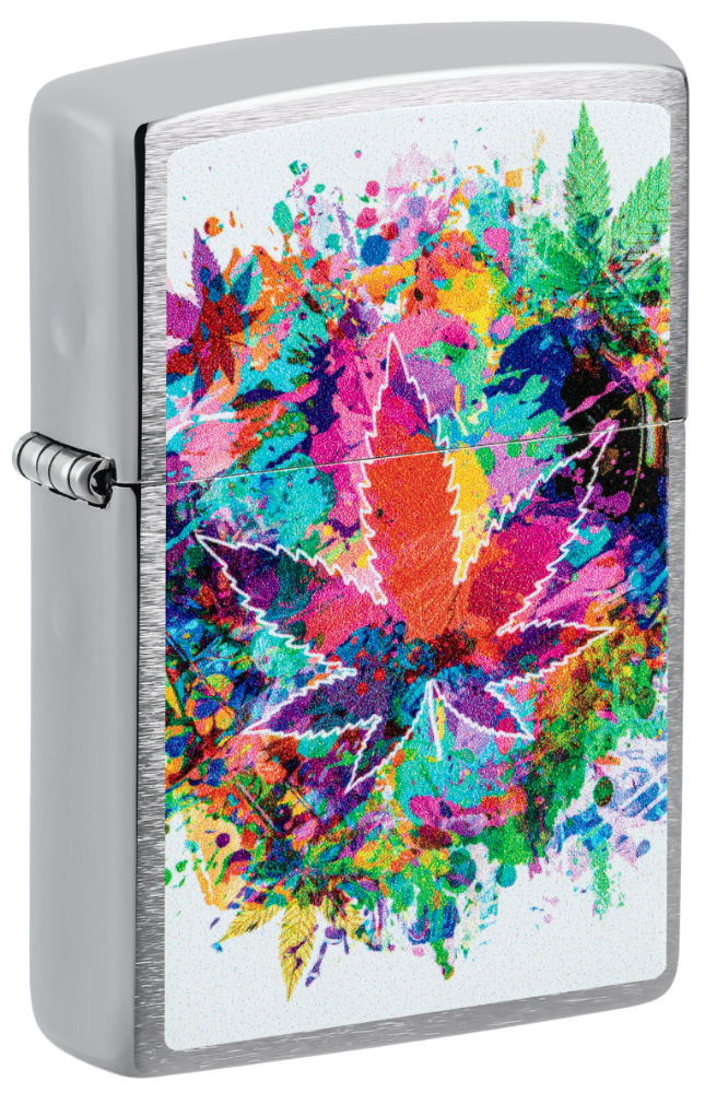 Zippo vžigalnik 60.006.901 Colorful Cannabis