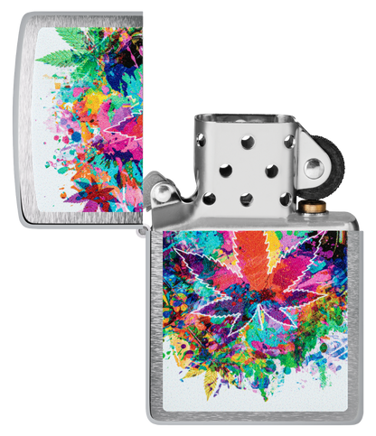 Zippo vžigalnik 60.006.901 Colorful Cannabis