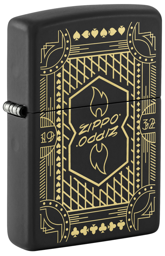 Zippo 46483 vžigalnik Retro 1932, Black Matte