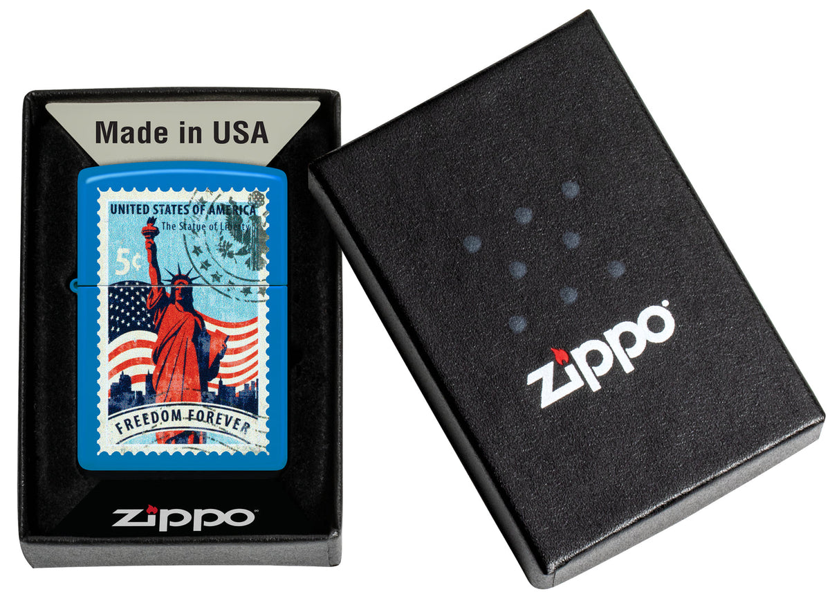 Zippo 46842 vžigalnik Stamp of Liberty