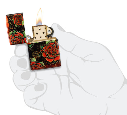 Zippo 46849 vžigalnik Blooming Roses
