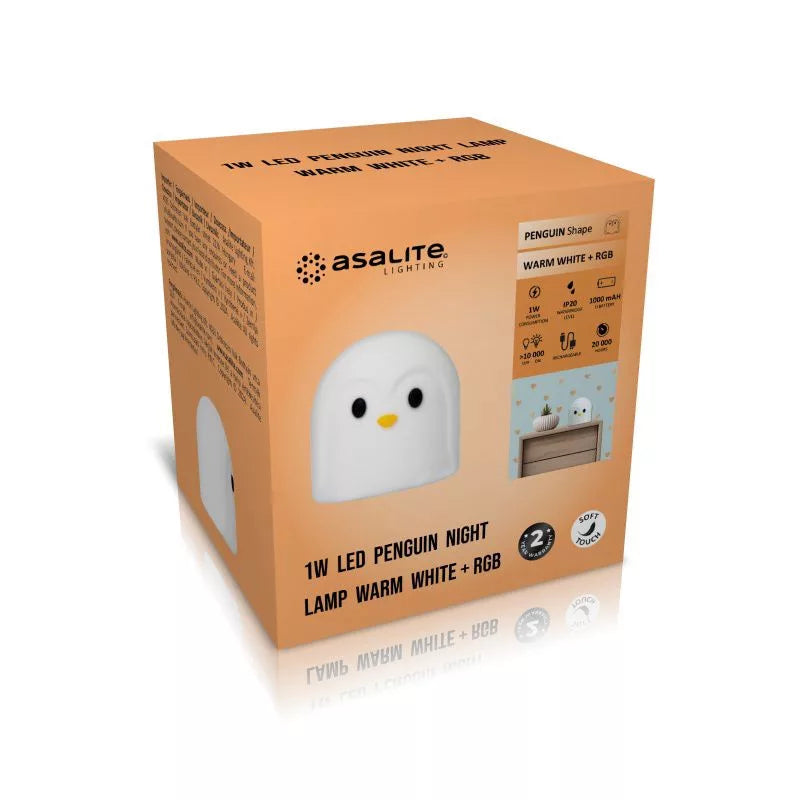 Asalite ASAL0306 Nočna svetilka LED 1W Pingvin