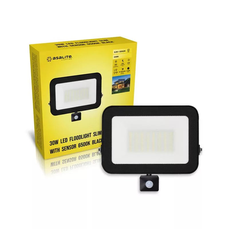 Reflektor ASAL0336 Slim LED 30W 6500K 2700lm s senzorjem