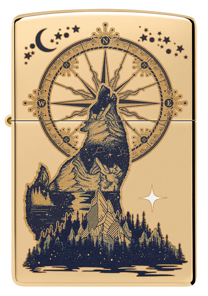 Zippo vžigalnik 36074 Howling Wolf