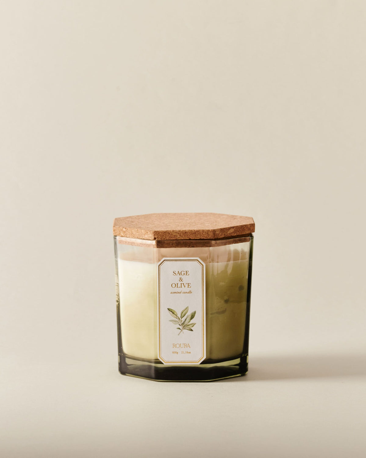 Sveča ROURA 333250.243 dišeča Mediterannean Herbs - Sage & Olive