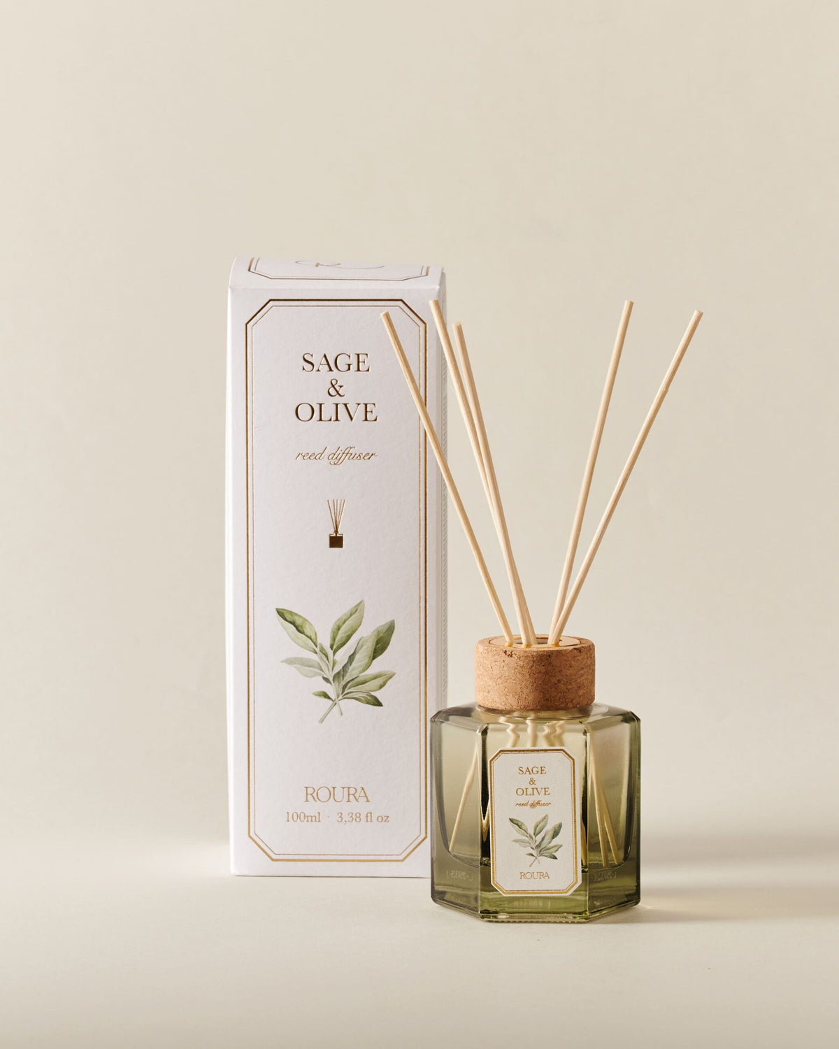 Difuzor ROURA 333253.243 Mediterannean Herbs - Sage & Olive 100ml