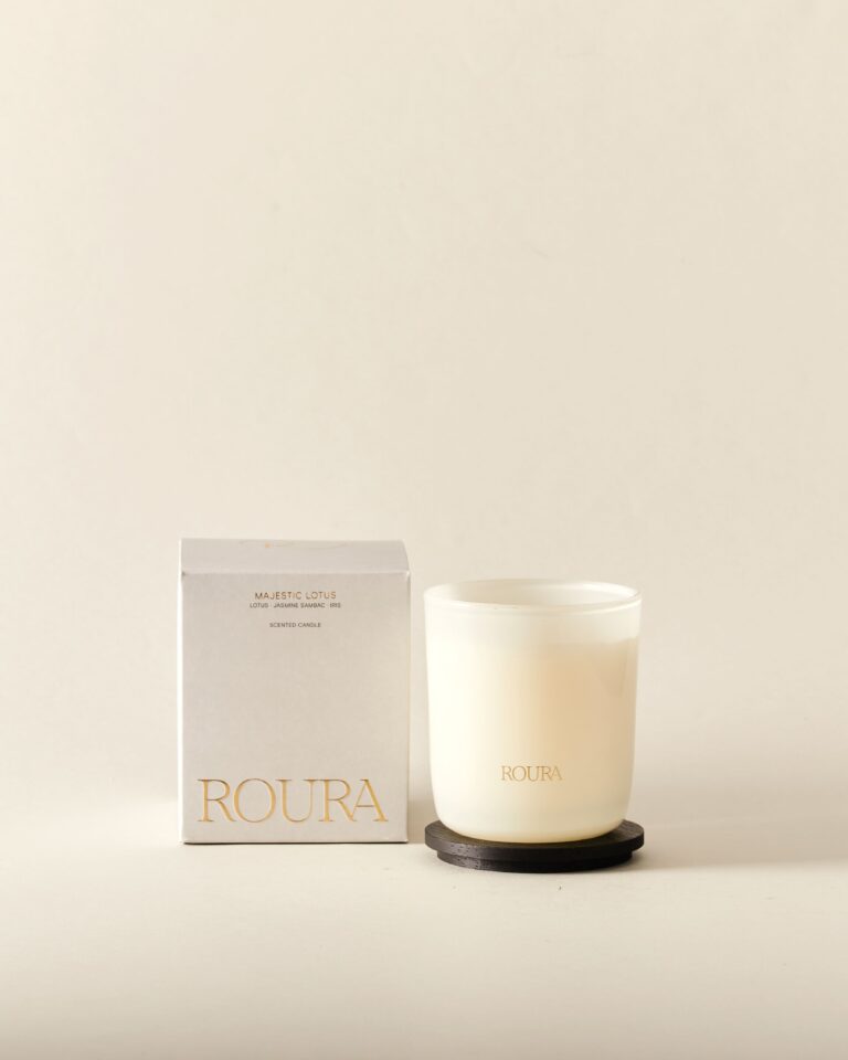 Roura 333201.245 Dišeča sveča Majestic Lotus