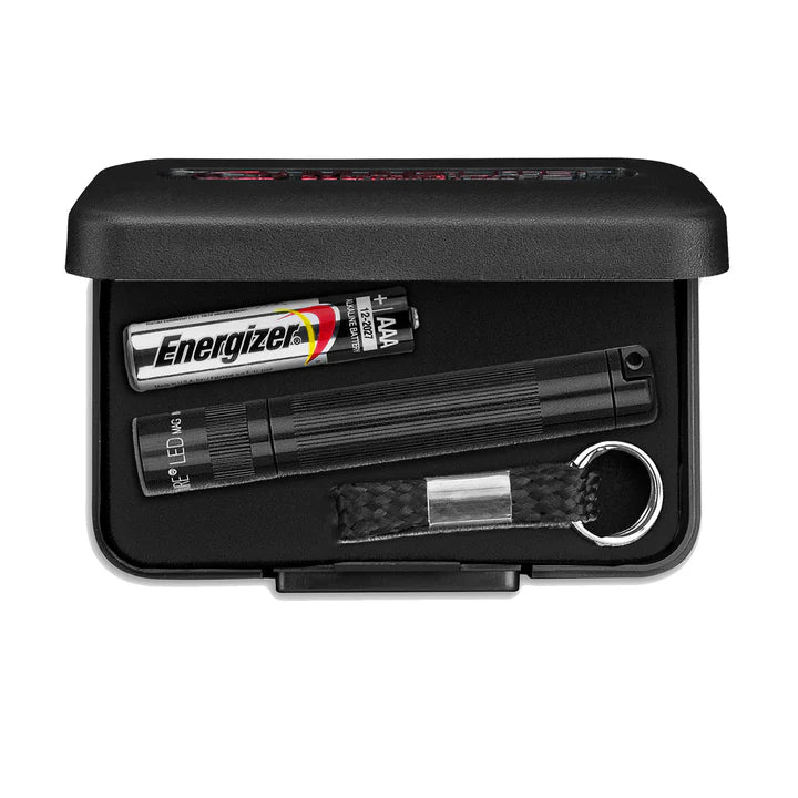 Maglite svetilka LED J3A032L Solitaire 1xAAA, Rdeča