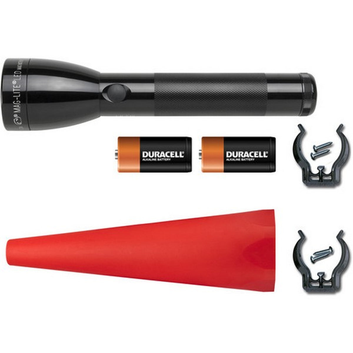 Maglite ML50L-I201GL Set Svetilka LED 229m 490lm 2xC črna