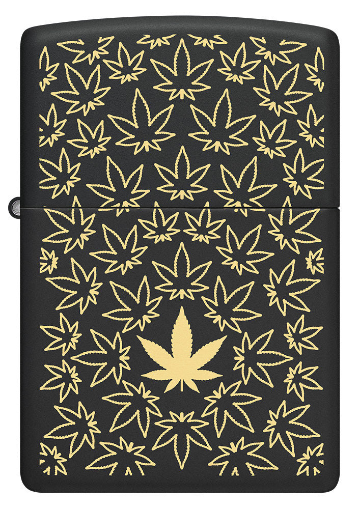 Zippo vžigalnik 36070 Cannabis Leaf
