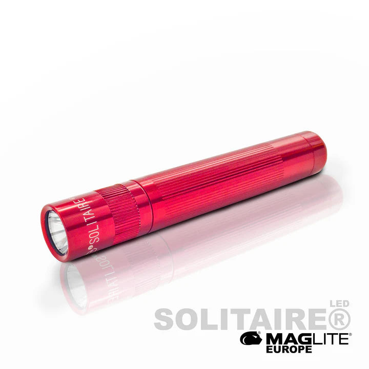 Maglite svetilka LED J3A032L Solitaire 1xAAA, Rdeča