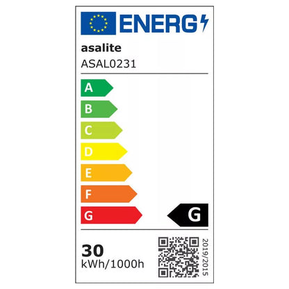 Asalite ASAL0231 Svetilka stropna LED 30W 4000K 2200 lm IP65