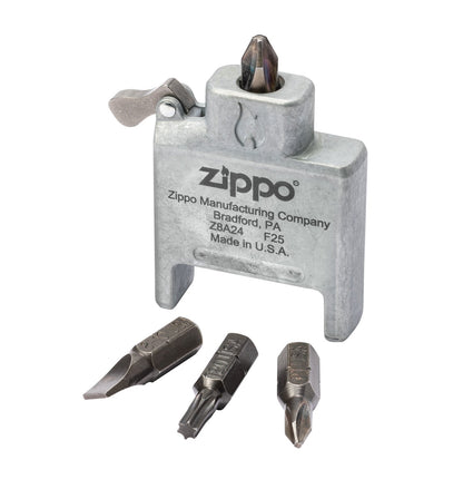 Zippo 40701 Vložek Bit Safe Screwdriver v ohiušju 205 Satin Chrome