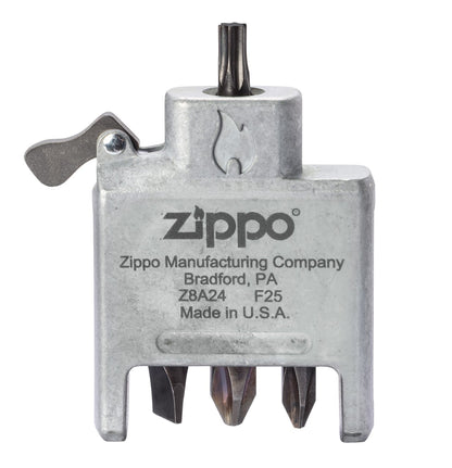 Zippo 40701 Vložek Bit Safe Screwdriver v ohiušju 205 Satin Chrome