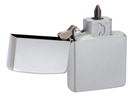 Zippo 40701 Vložek Bit Safe Screwdriver v ohiušju 205 Satin Chrome