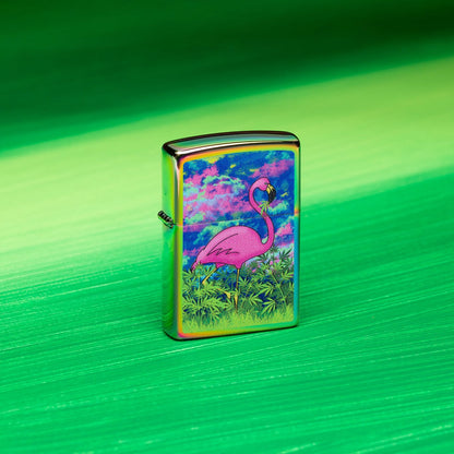 Zippo 46827 vžigalnik Flamingo Fields