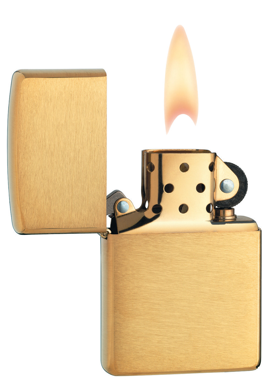 Zippo vžigalnik 168 Brushed Brass Armor®