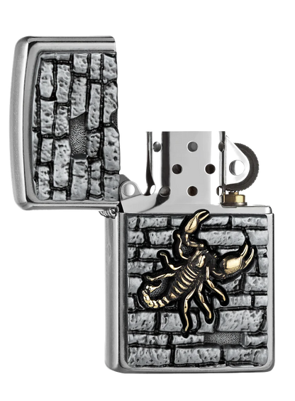 Zippo vžigalnik 2.005.358 Scorpion on the Wall Emblem