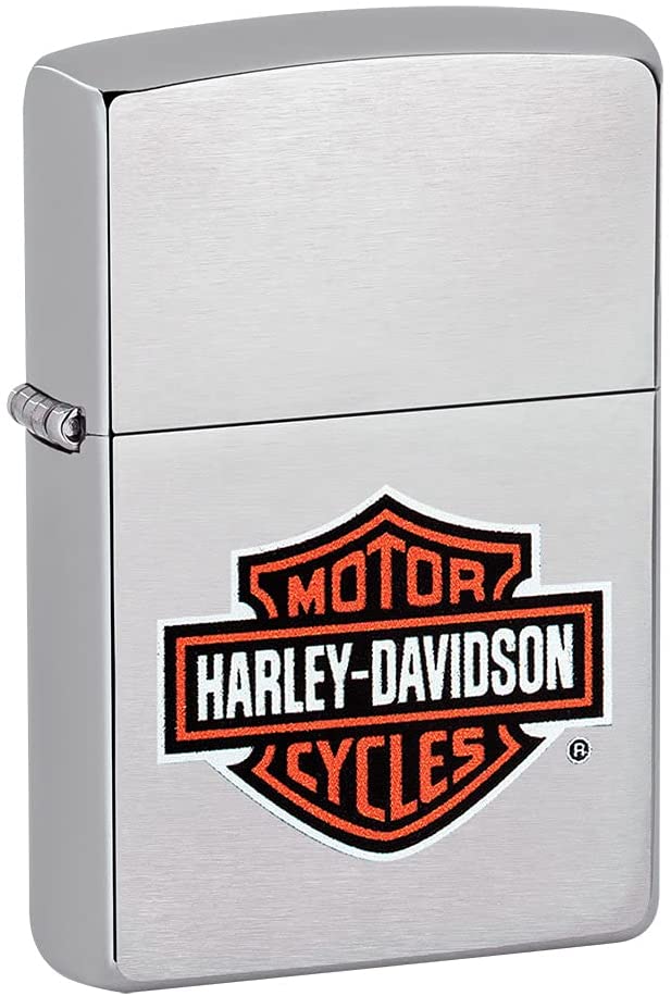 Zippo vžigalnik 200HD.H252 vžigalnik Harley-Davidson® Logo, Brushed Chrome