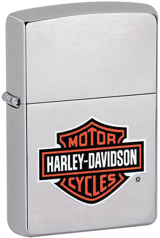 Zippo vžigalnik 200HD.H252 vžigalnik Harley-Davidson® Logo, Brushed Chrome