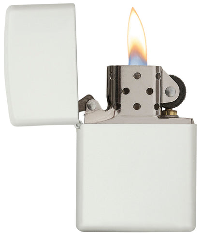 Zippo vžigalnik 214 White Matte