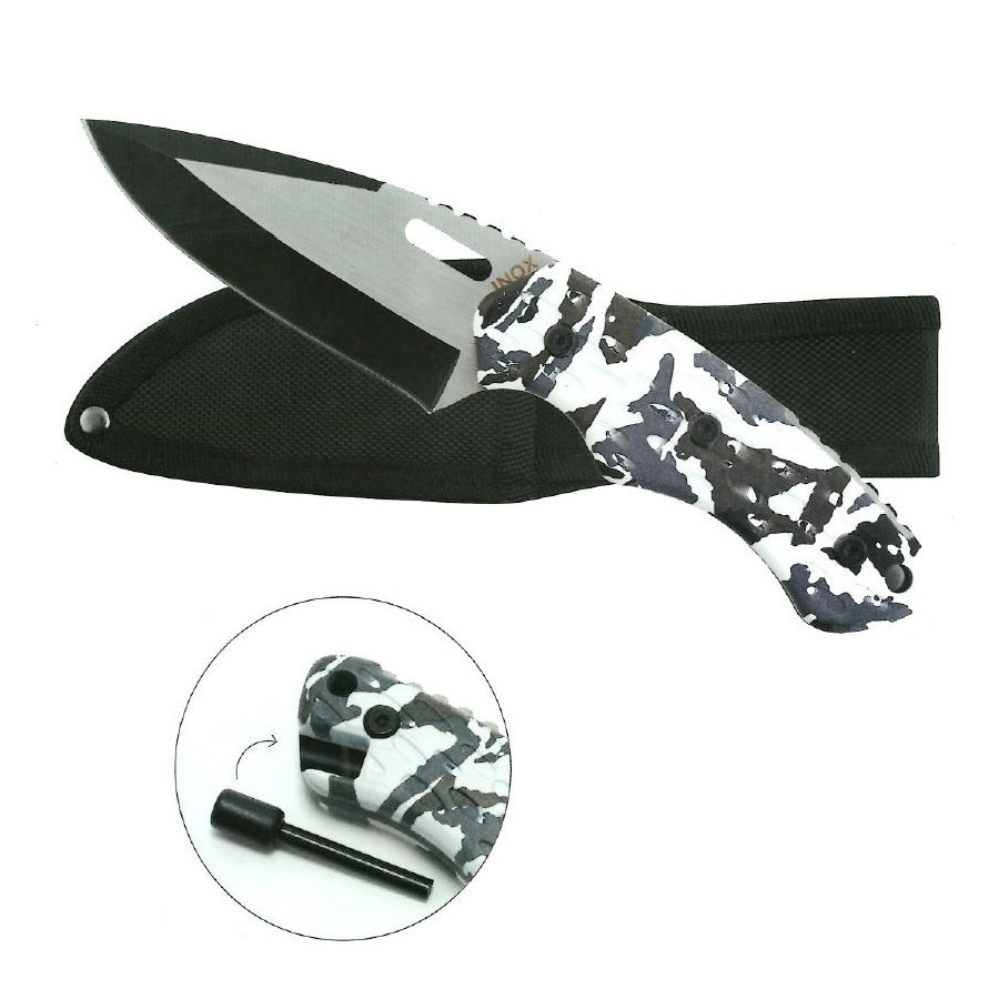 Ausonia 28083 Lovski nož s kremenom 9 cm