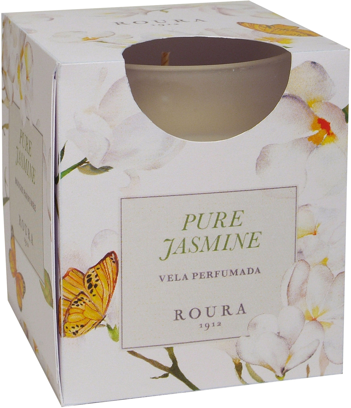 Roura 333033.131 Sveča v brušenem steklu Jasmin
