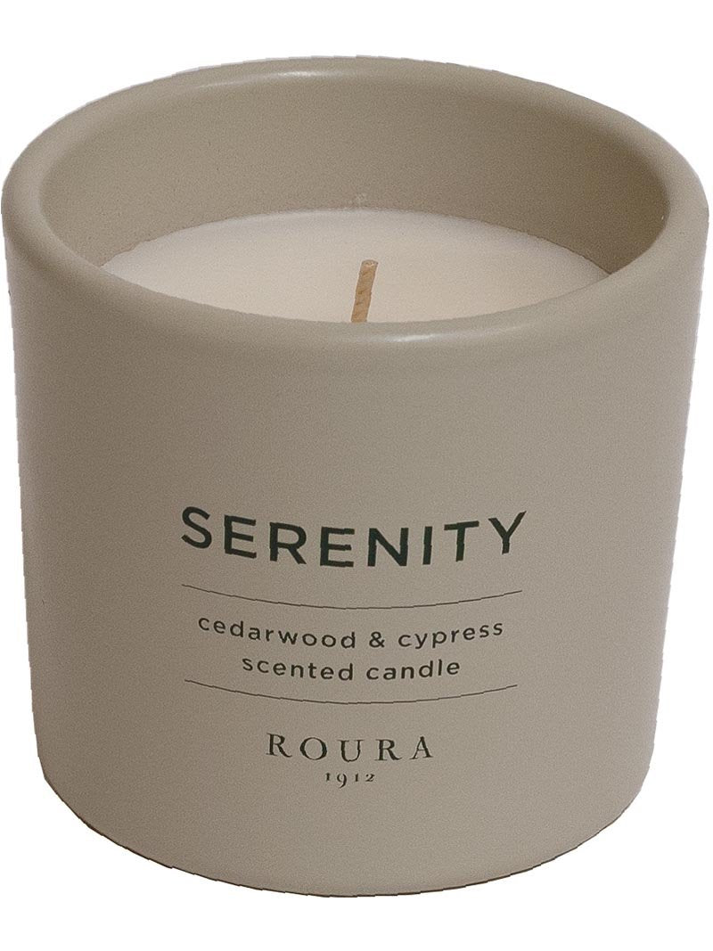 Roura 333471.217 Sveča Serenity (Cedar & Cypres)