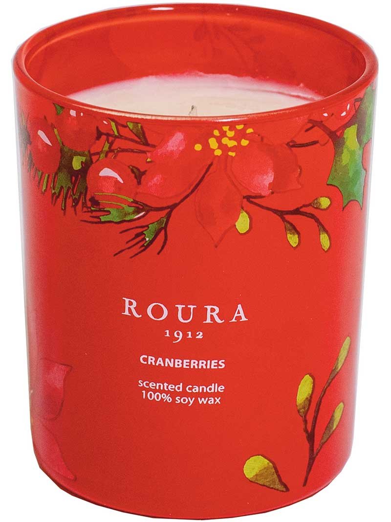Roura 333500.224 Sveča Cranberries - Aroma 3 v 1
