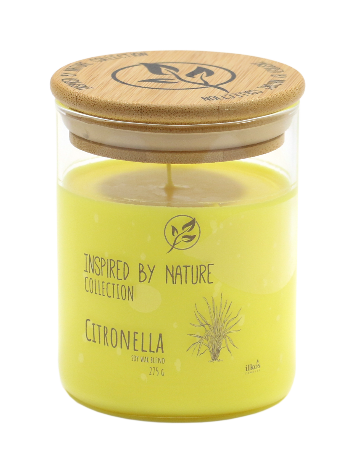 Ilkos 550728/2 Sveča Citronela 275g