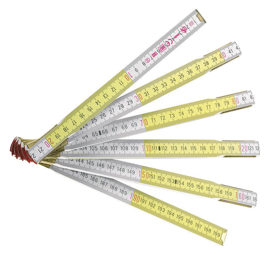 Ausonia 47501 Lesen zložljiv meter, 2m