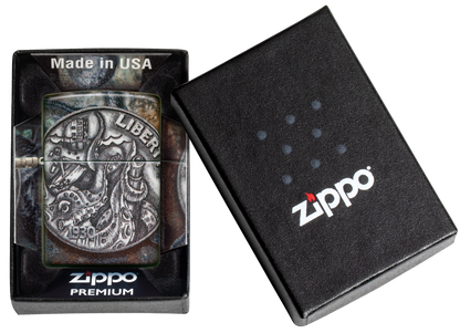 Zippo vžigalnik 49434 Pirate Coin