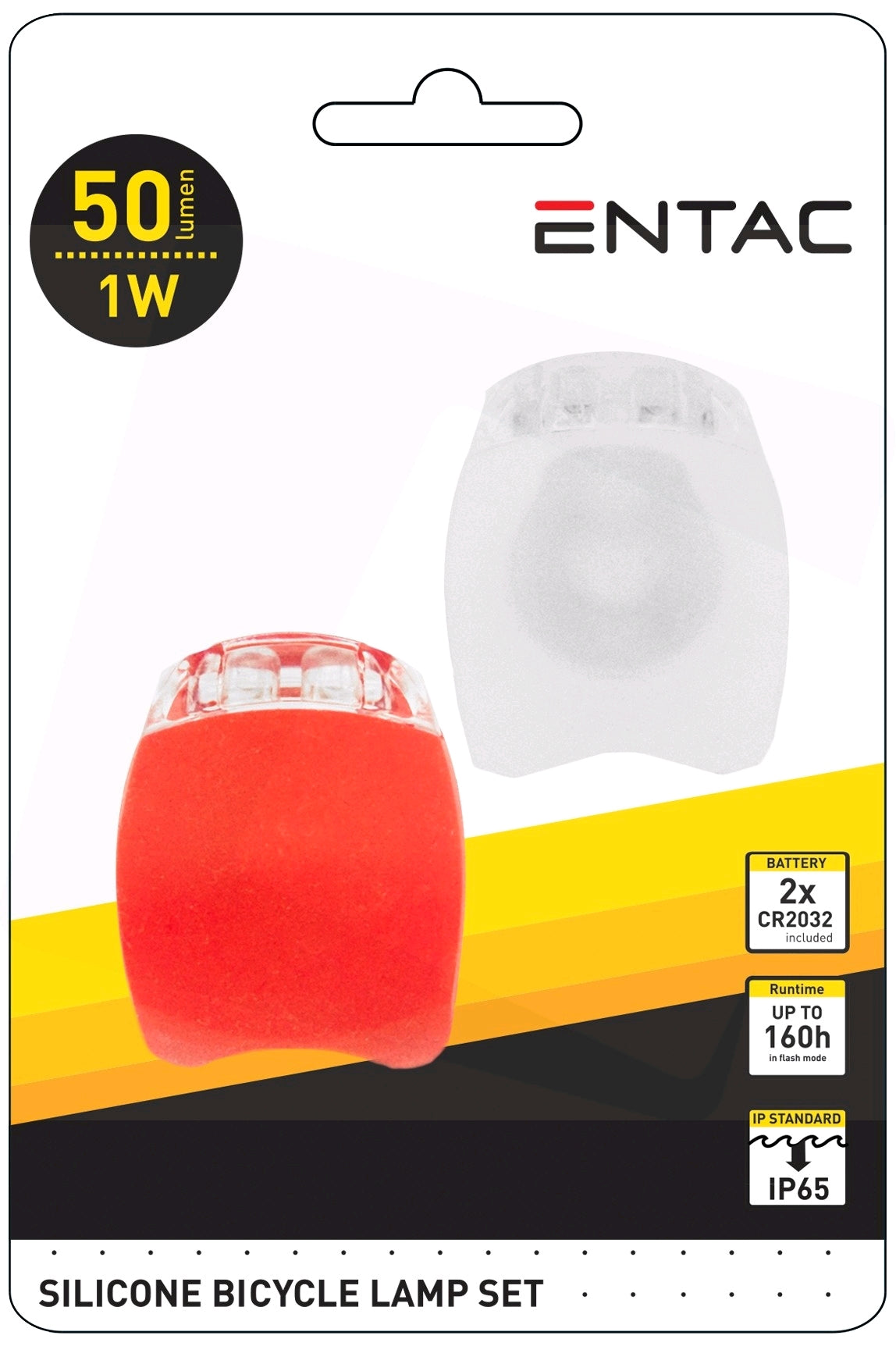 Entac 901688 Svetilka za kolo komplet rdeča in bela