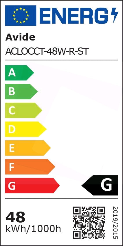 Avide 916187 Stropna svetilka Stella LED 48W CCT 2400 lm z daljinskim upravljalnikom