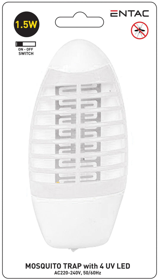 Entac 987729 Insect Killer Lamp 4UV LED